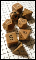 Dice : Dice - DM Collection - Unknown Manufacturer Dungeon and Dragons Set Tan 2 - Ebay 2009 and 2010